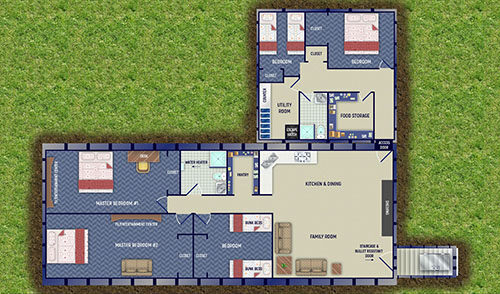 Xtreme Series 1400 SQFT The Defender